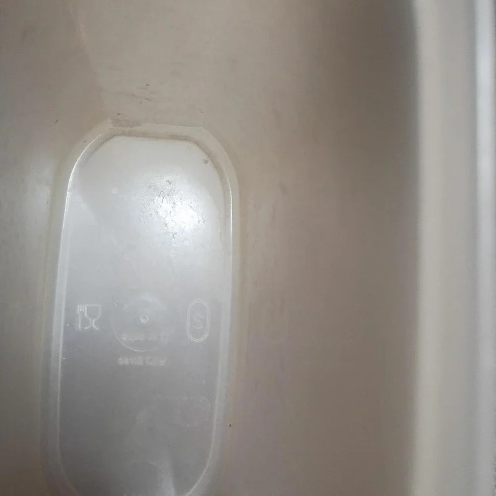 Tupperware Modular Mates Oval 3 Canister Brown Seal Translucent Base 1.7L 7 Cup